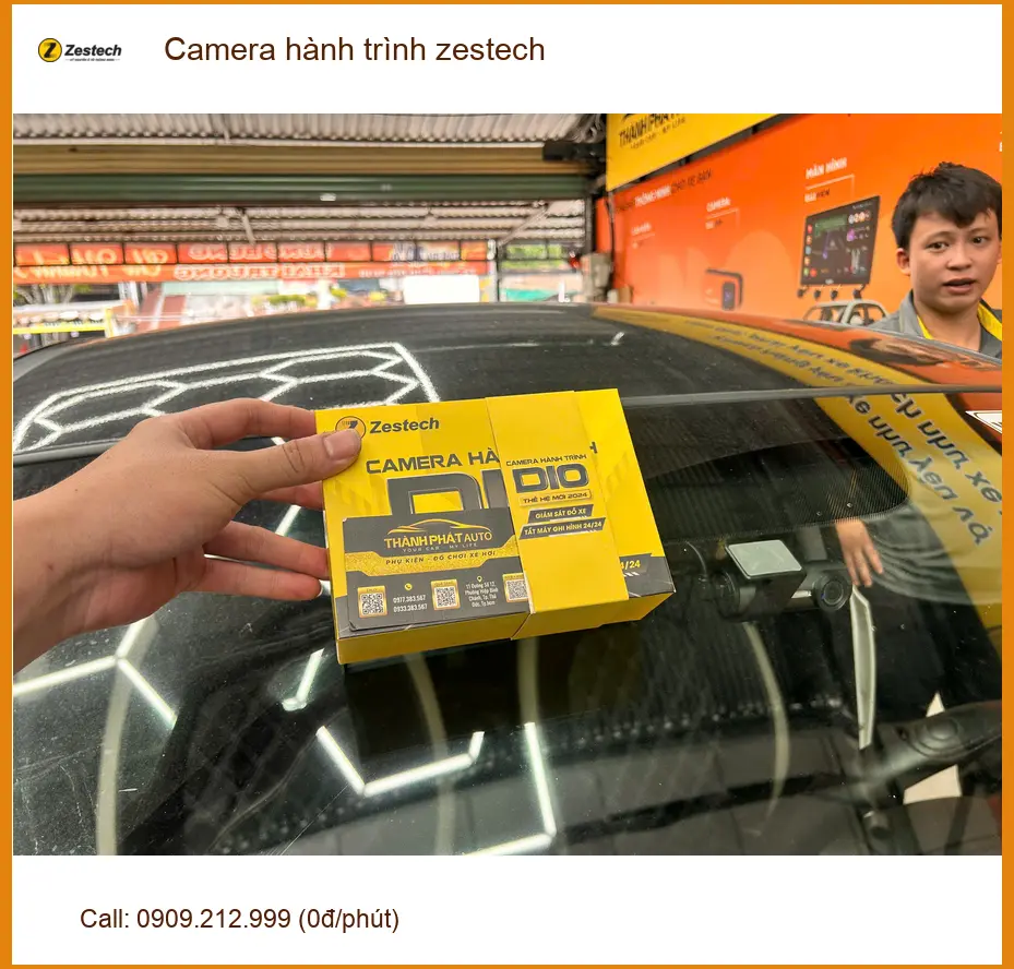 Cửa hàng lắp Camera hành trình Zestech chính hãng tại Hóc Môn giá tốt
