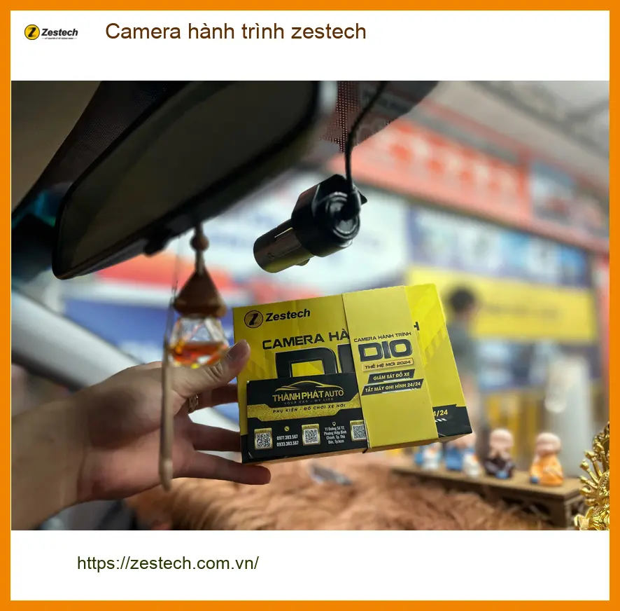 Cửa hàng lắp Camera hành trình Zestech chính hãng tại Hóc Môn giá tốt ảnh thực tế 2