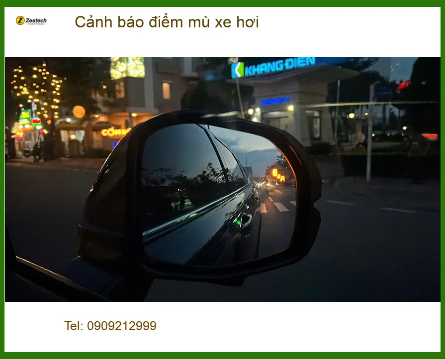 Anh Long lắp cảnh báo điểm mù Kia Sorento tại Thủ Đức tránh va chạm.