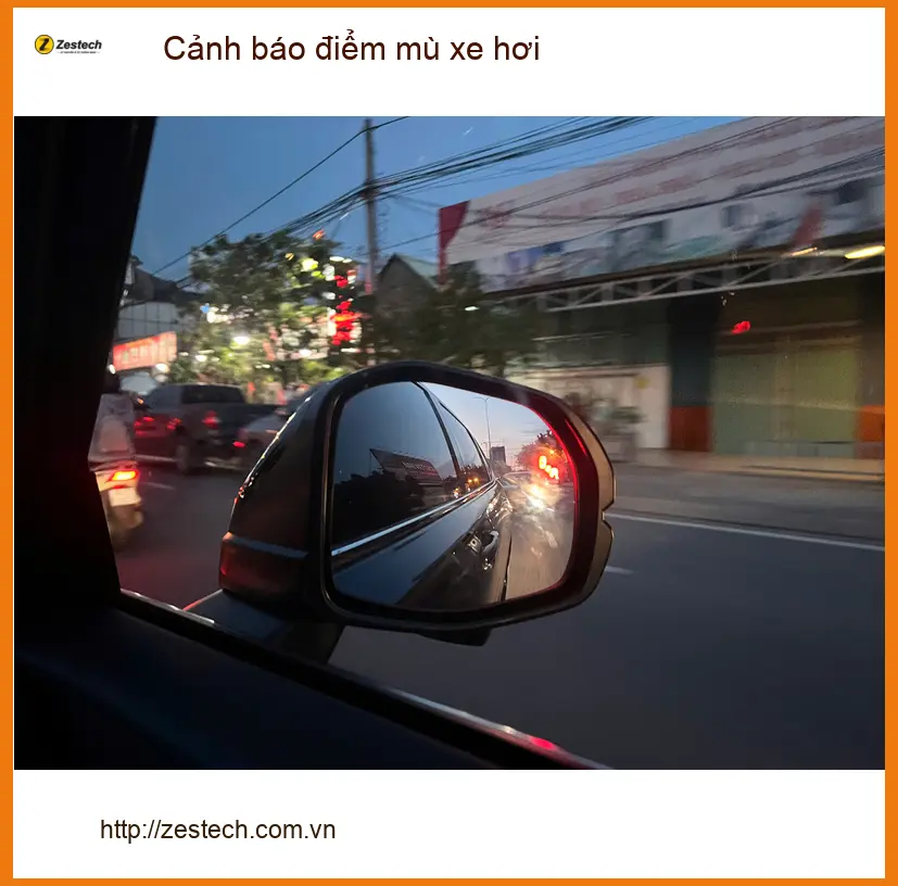 Anh Long lắp cảnh báo điểm mù Kia Sorento tại Thủ Đức tránh va chạm. ảnh thực tế 3