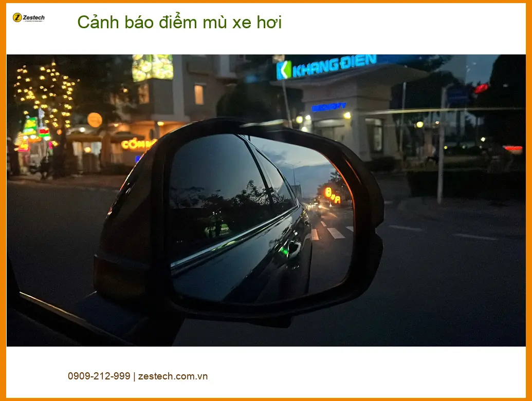 Anh Tùng lắp cảnh báo điểm mù xe hơi cho Kia Carnival tại Hóc Môn ảnh thực tế 5