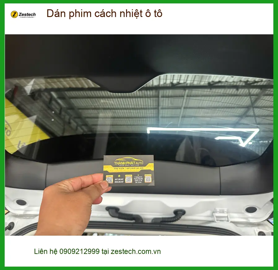 Anh Nam dán phim cách nhiệt ô tô cho Honda CRV tại Quận 10 chống nóng hiệu quả ảnh thực tế 5
