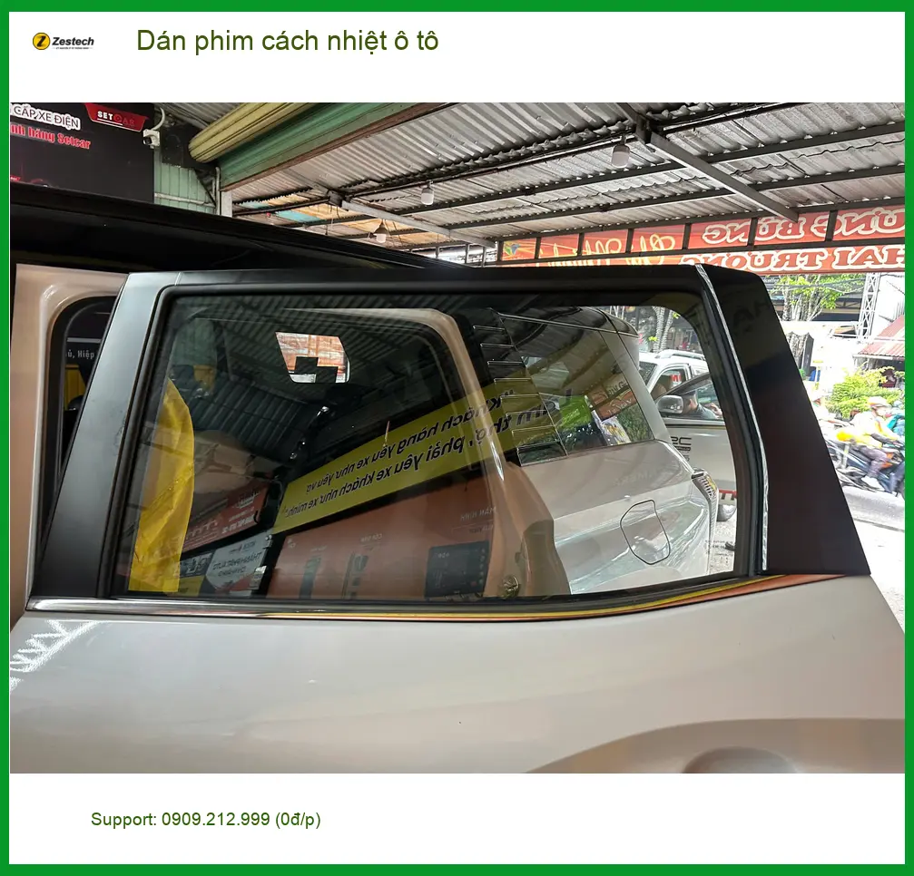 Chú Hưng dán phim cách nhiệt ô tô cho Kia K3 tại Thủ Đức chống nóng hè ảnh thực tế 4