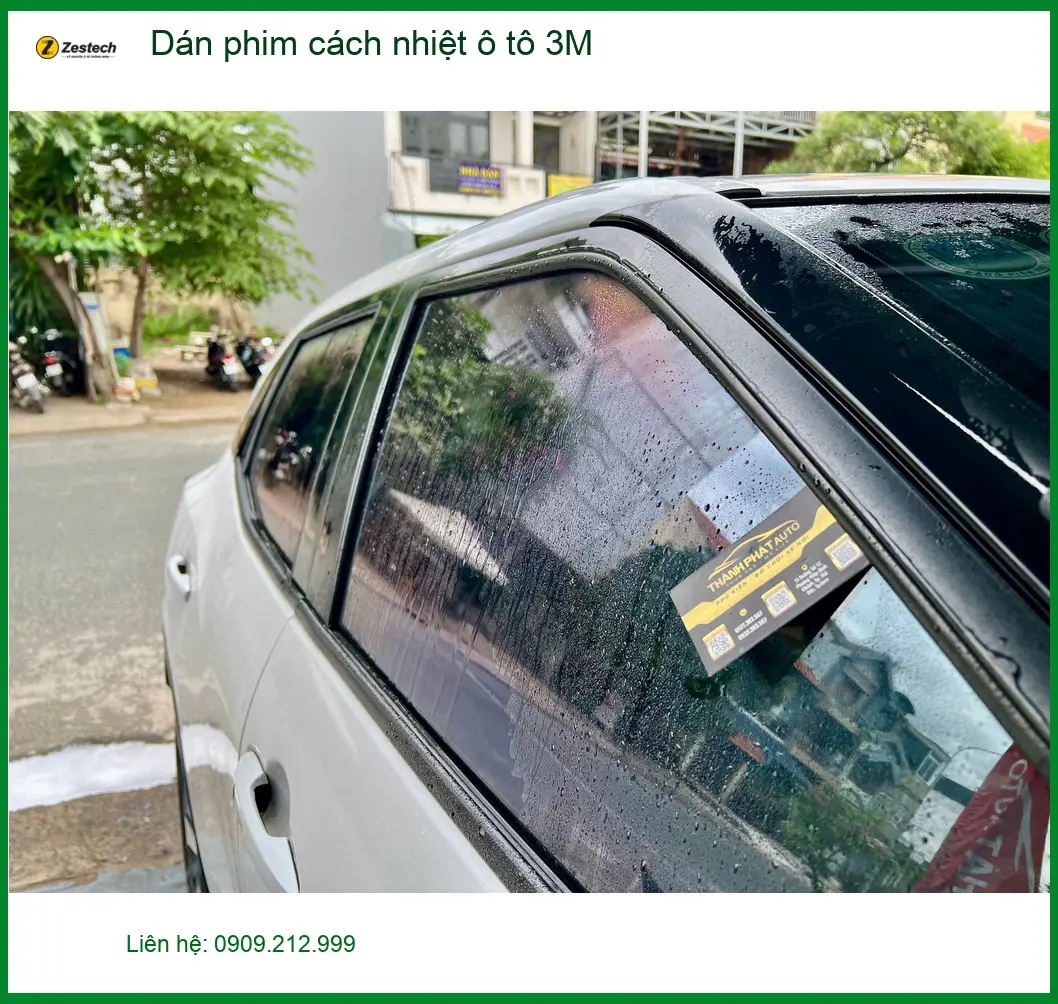 Anh Khang dán phim cách nhiệt 3M cho Hyundai Creta ở Quận 6 chống nóng ảnh thực tế 2
