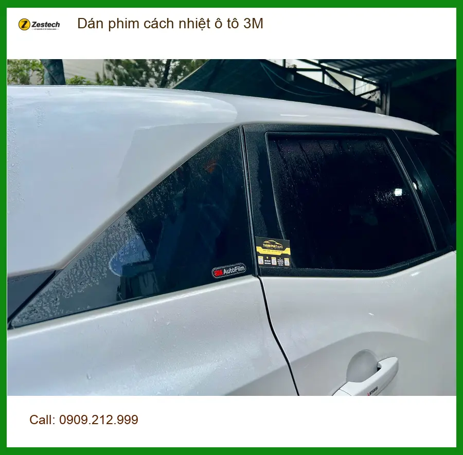 Anh Khang dán phim cách nhiệt 3M cho Hyundai Creta ở Quận 6 chống nóng ảnh thực tế 3