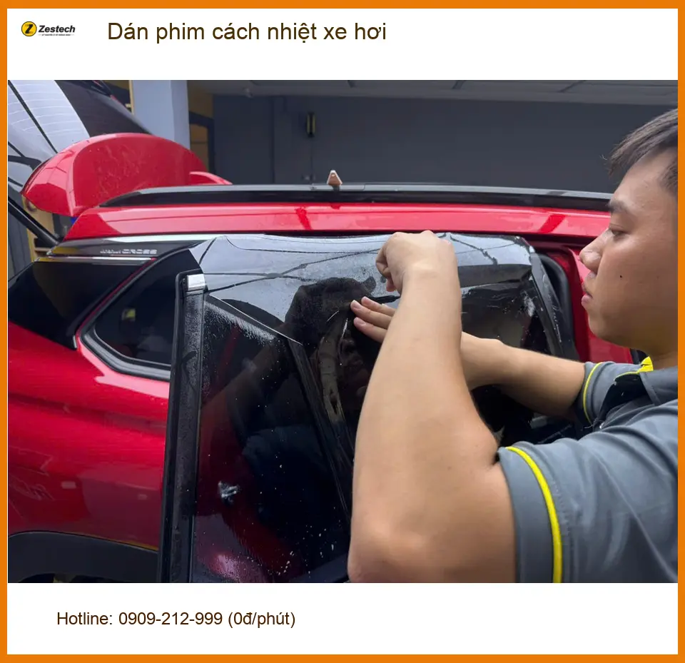 Chị Thảo dán phim cách nhiệt xe hơi Hyundai Creta tại Củ Chi để chống nóng hiệu quả ảnh thực tế 3