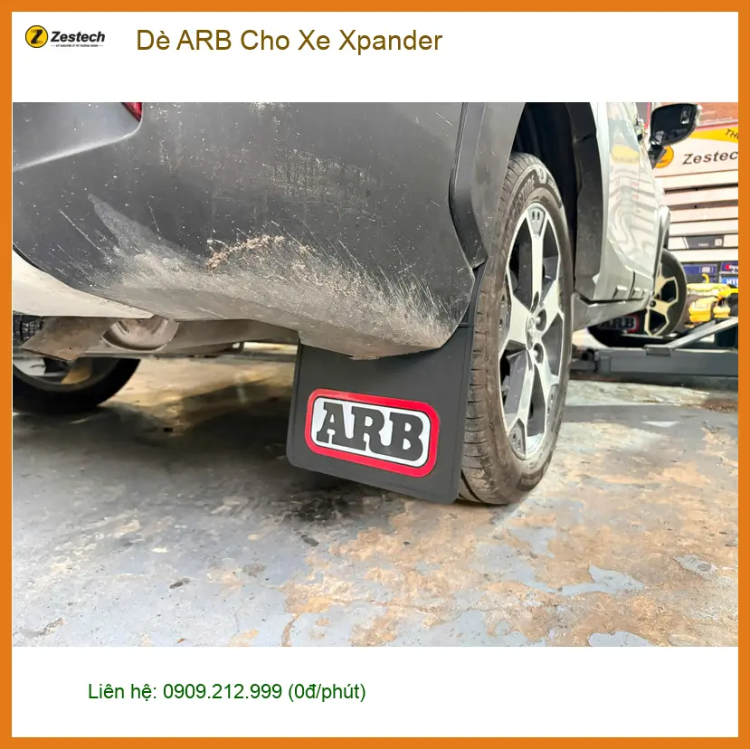 Chị Thanh lắp dè ARB cho Xpander tại Quận Bình Thạnh để bảo vệ gầm xe ảnh thực tế 4