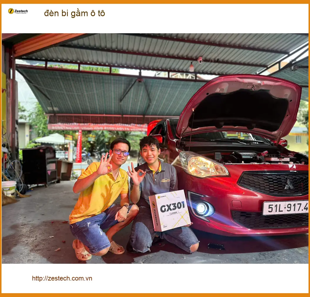 Anh Khang độ đèn bi gầm ô tô Toyota Camry tại Quận 2 vì thường xuyên đi công tác đêm ảnh thực tế 2