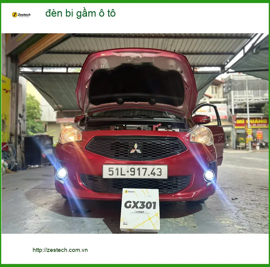 Anh Tùng lắp đèn bi gầm ô tô Hyundai Accent Quận Gò Vấp, tăng sáng hiệu quả.