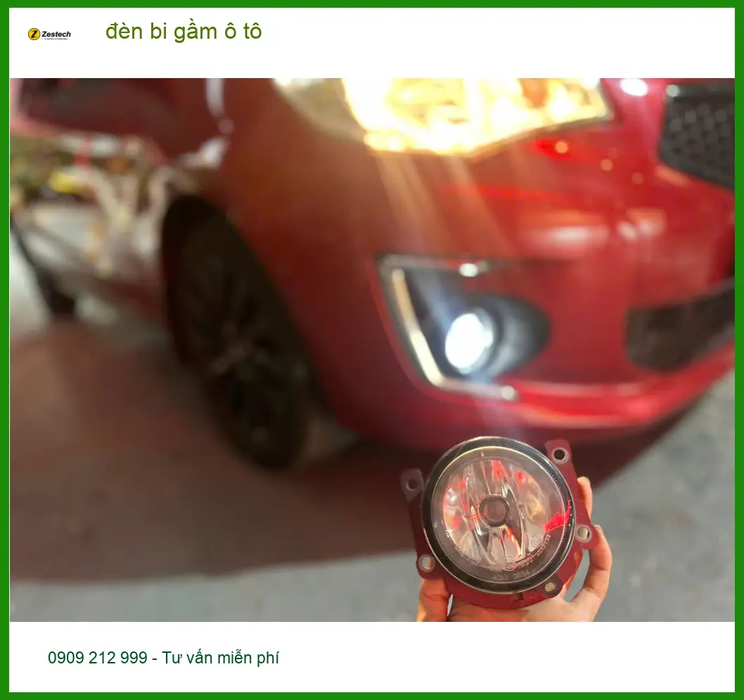 Anh Tùng lắp đèn bi gầm ô tô Hyundai Accent Quận Gò Vấp, tăng sáng hiệu quả. ảnh thực tế 4
