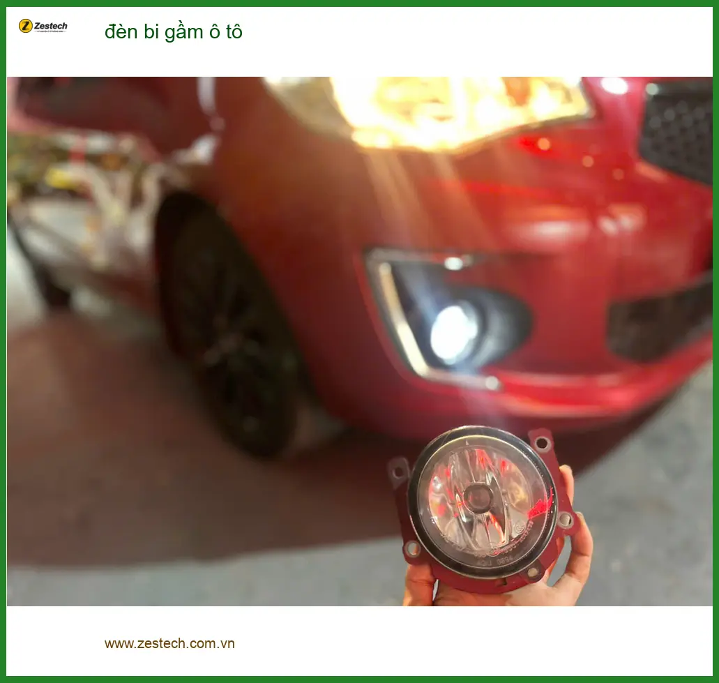 Anh Tùng độ đèn bi gầm ô tô Suzuki XL7 uy tín tại Quận Bình Chánh