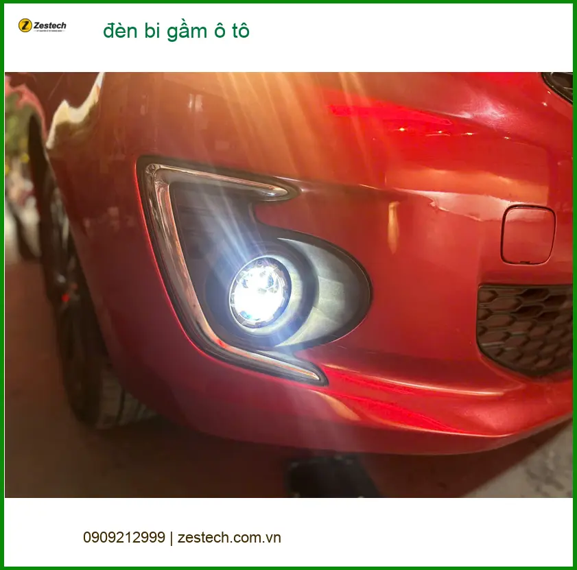 Anh Tùng độ đèn bi gầm ô tô Suzuki XL7 uy tín tại Quận Bình Chánh ảnh thực tế 2