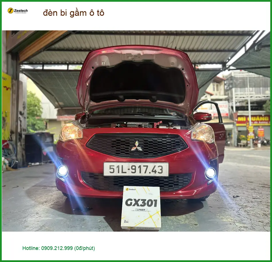 Anh Tùng độ đèn bi gầm ô tô Suzuki XL7 uy tín tại Quận Bình Chánh ảnh thực tế 3