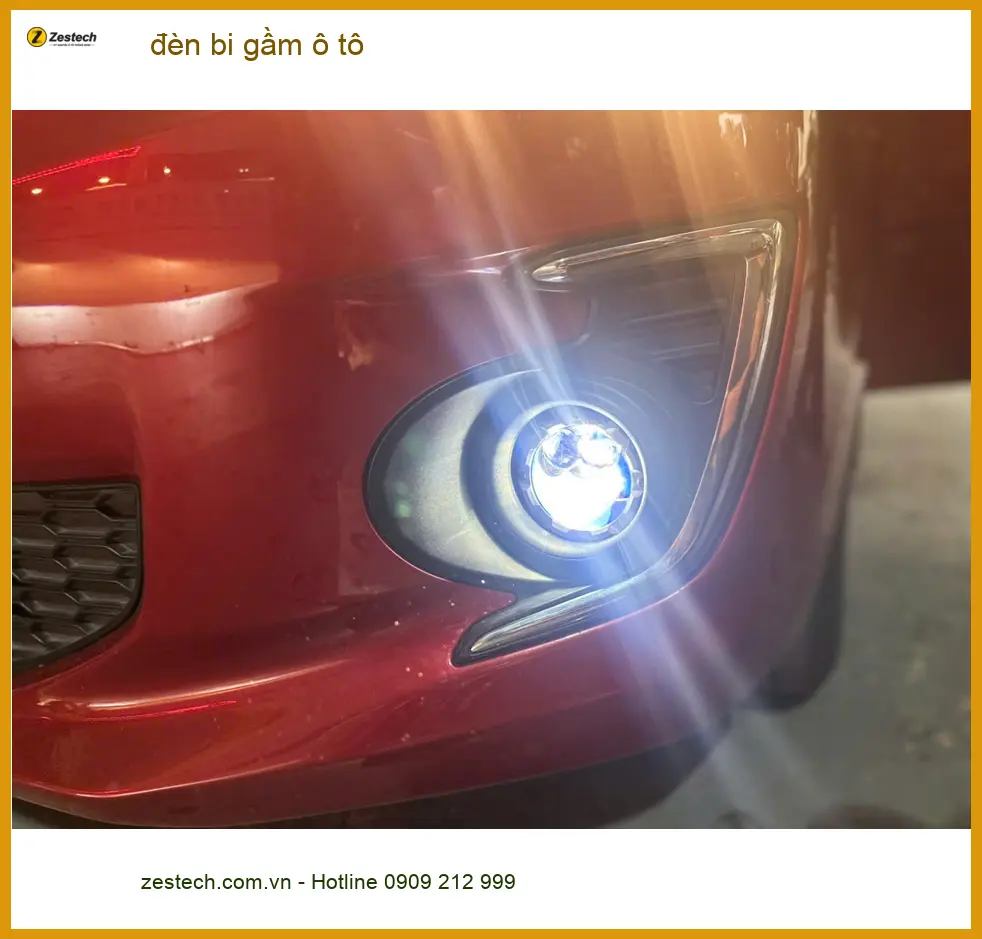 Anh Tùng độ đèn bi gầm ô tô Suzuki XL7 uy tín tại Quận Bình Chánh ảnh thực tế 4