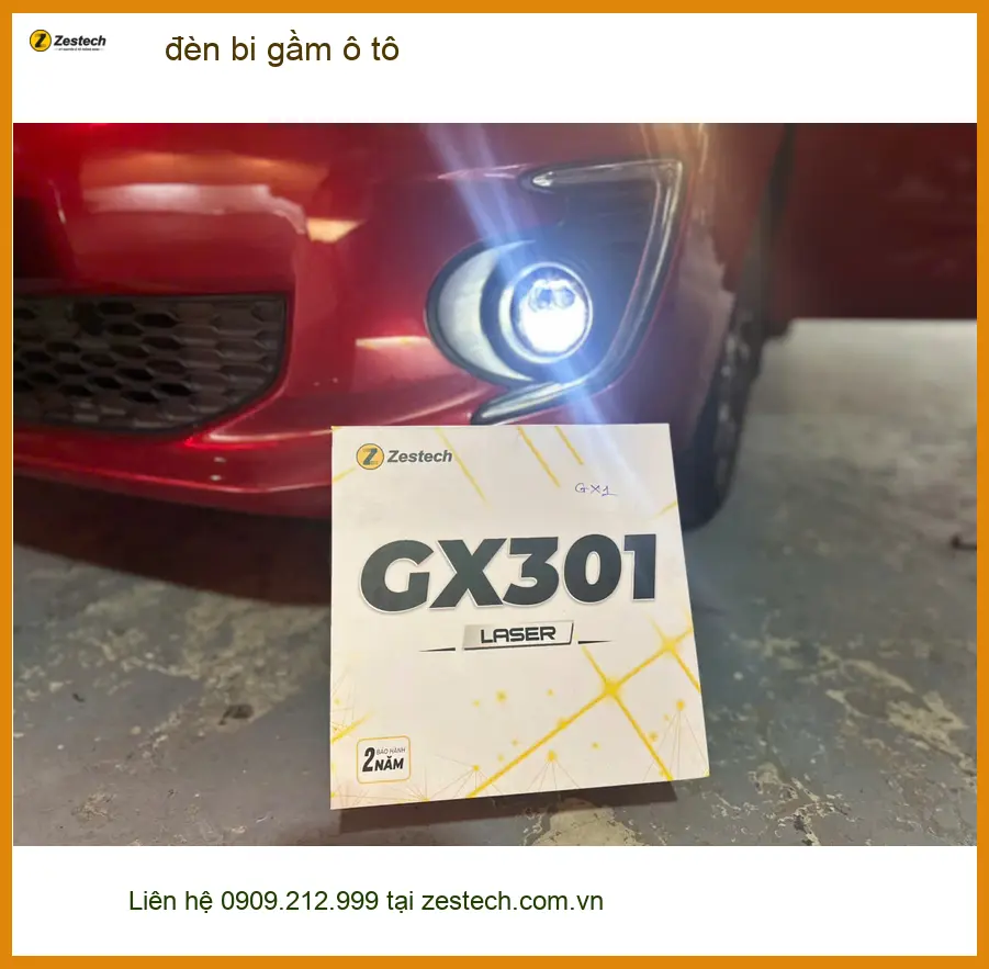 Anh Tùng độ đèn bi gầm ô tô Suzuki XL7 uy tín tại Quận Bình Chánh ảnh thực tế 5