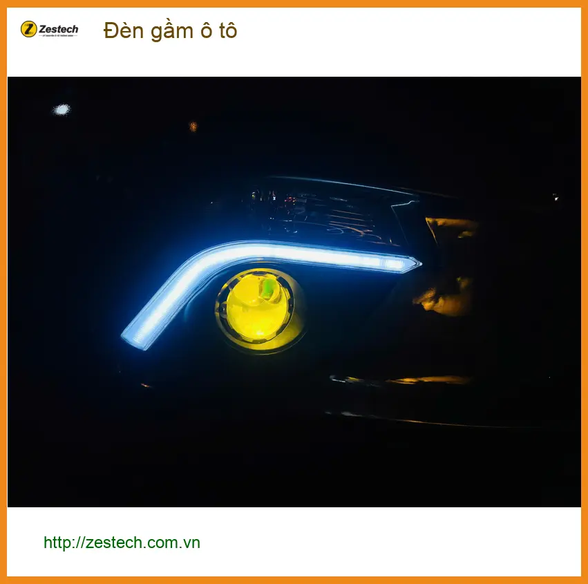 Anh Quang độ đèn gầm ô tô cho Suzuki XL7 vì đèn zin quá yếu khi đi đêm tại Quận 11