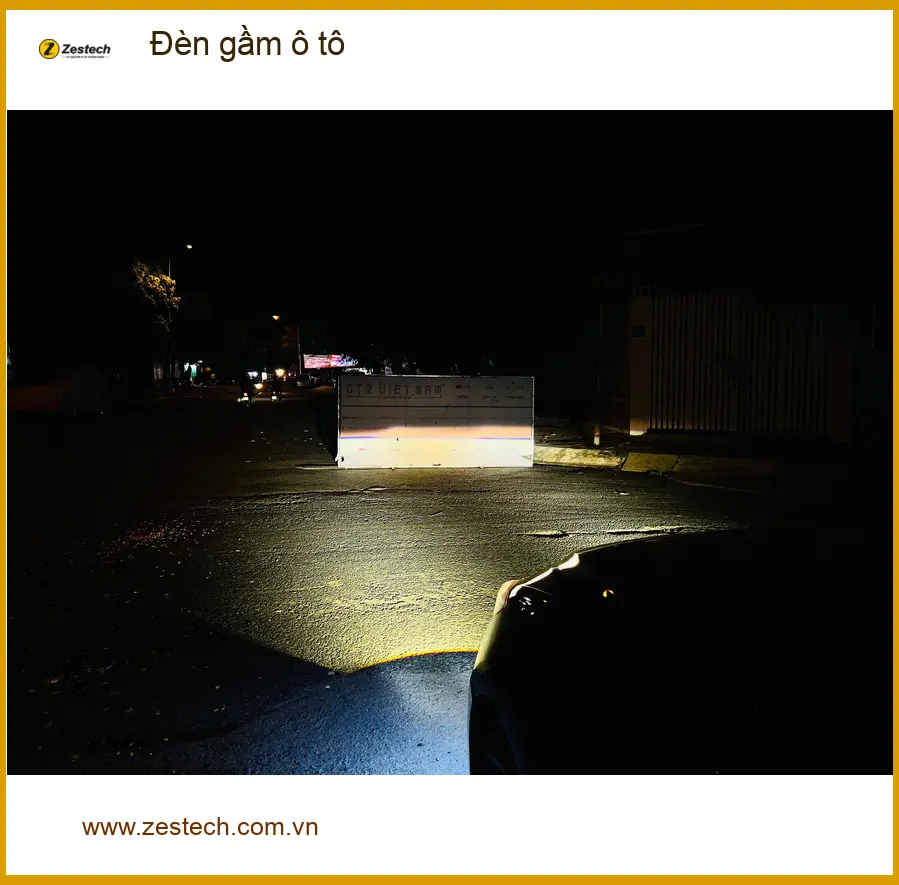 Chú Hưng độ đèn gầm ô tô cho Toyota Veloz tại Thủ Đức vì đèn zin yếu ảnh thực tế 3
