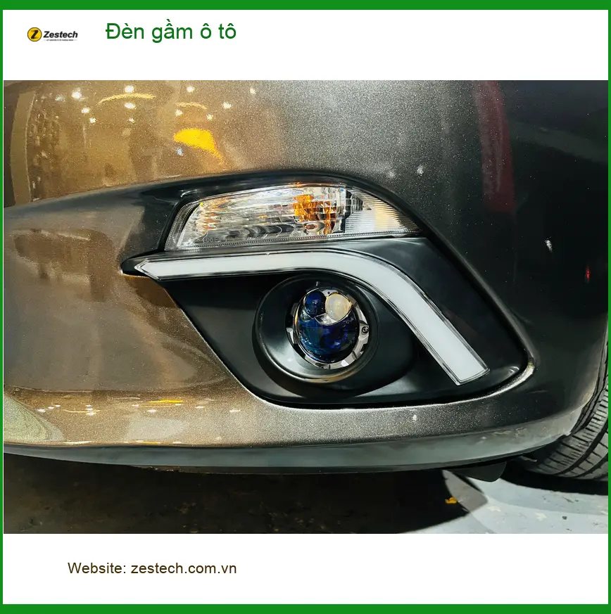 Chú Hưng độ đèn gầm ô tô cho Toyota Veloz tại Thủ Đức vì đèn zin yếu ảnh thực tế 4