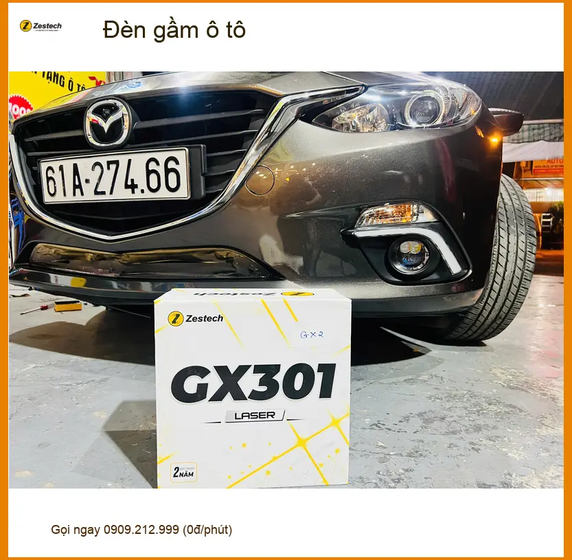 Anh Khải độ đèn gầm ô tô cho Mitsubishi Outlander tại Quận 2 vì đèn zin quá yếu ảnh thực tế 4