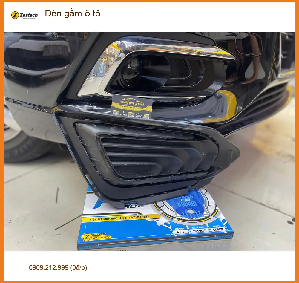 Anh Thịnh lắp đèn gầm ô tô cho Hyundai Accent tại Quận Phú Nhuận ảnh thực tế 4