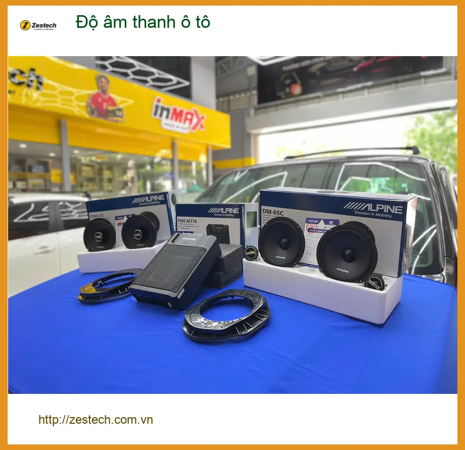 Anh Khang độ âm thanh ô tô Hyundai Santa Fe tại Quận 7, nghe nhạc đỉnh cao