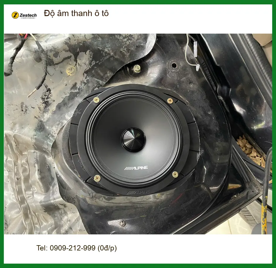 Chị Minh Thư độ âm thanh ô tô Hyundai Santa Fe ở Quận Bình Thạnh, nghe nhạc chất hơn ảnh thực tế 2
