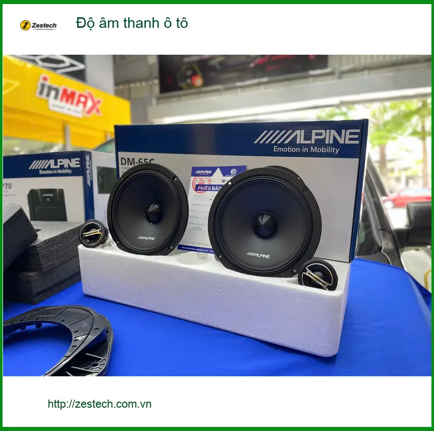 Anh Khang độ âm thanh ô tô Hyundai Santa Fe tại Quận 7, nghe nhạc đỉnh cao ảnh thực tế 3