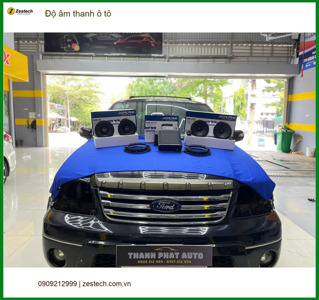 Chú Đạt độ âm thanh ô tô Suzuki XL7 ở Quận 8 để nghe nhạc hay hơn ảnh thực tế 3
