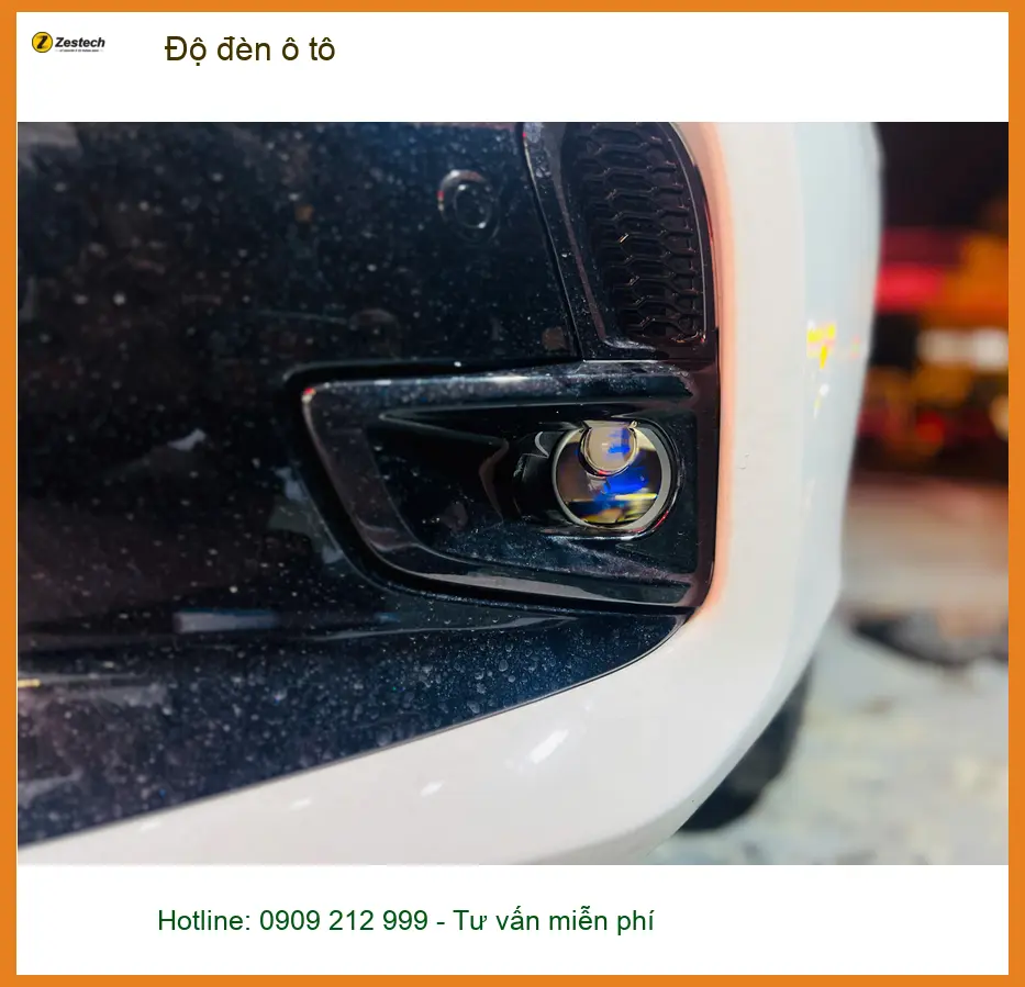 Chị Thảo độ đèn ô tô cho Hyundai Accent tại Quận Bình Thạnh để tăng sáng an toàn ảnh thực tế 4