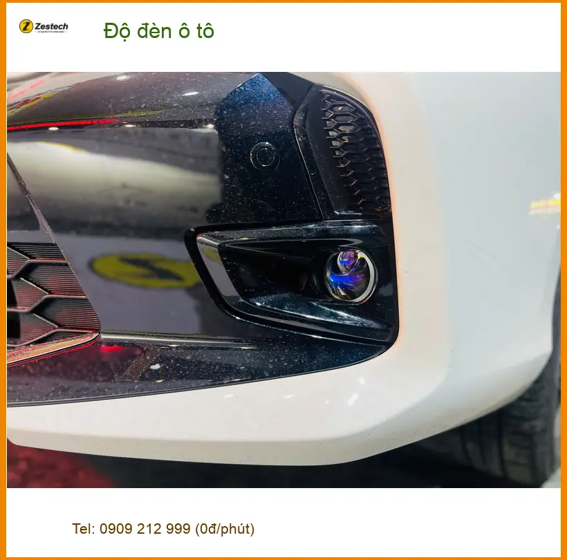 Anh Khải độ đèn ô tô cho Hyundai Creta tại Củ Chi để tăng cường tầm nhìn ban đêm ảnh thực tế 2