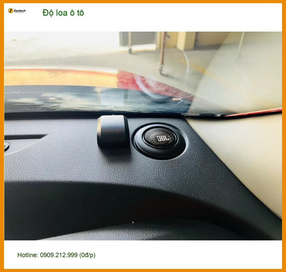 Anh Bảo độ loa ô tô Hyundai Accent tại Quận 3 vì loa zin thiếu bass