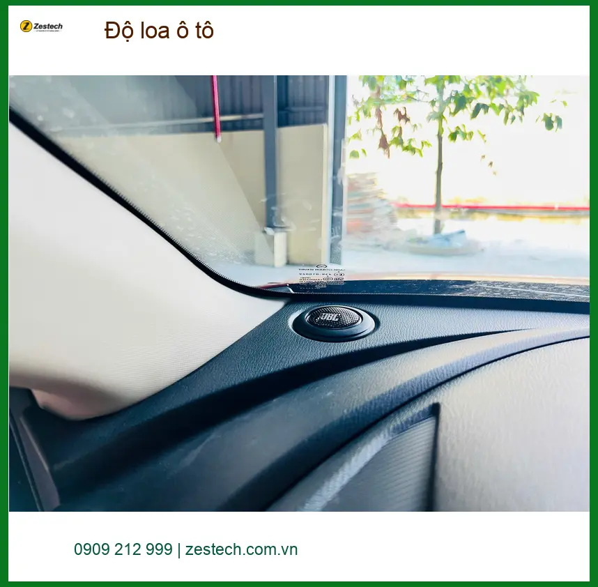 Anh Bảo độ loa ô tô Hyundai Accent tại Quận 3 vì loa zin thiếu bass ảnh thực tế 5