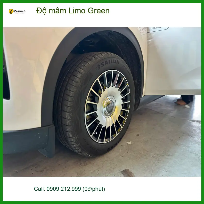 Anh Quang độ mâm Limo Green cho Hyundai Santa Fe tại Quận Phú Nhuận