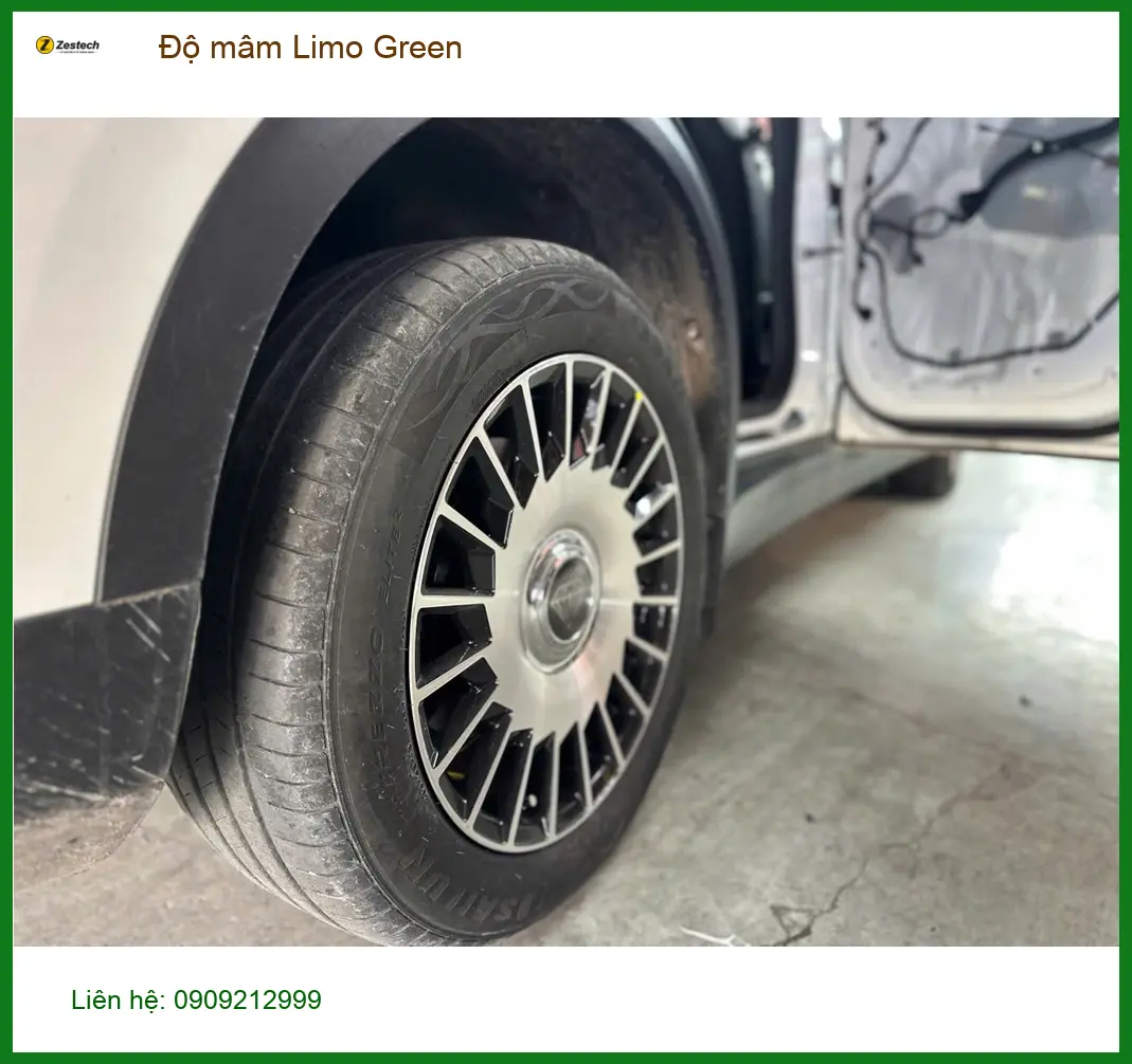 Anh Tuấn độ mâm Limo Green cho Hyundai Creta tại Quận 2