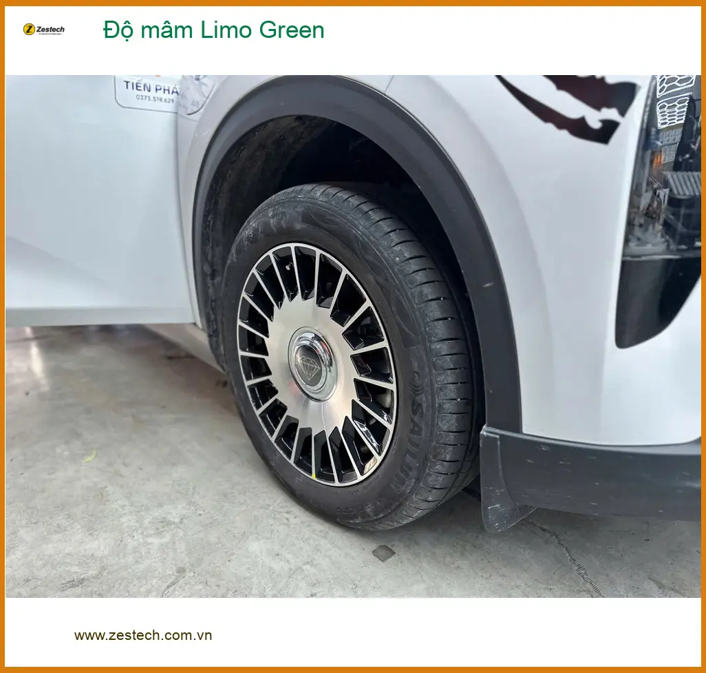 Anh Tuấn độ mâm Limo Green cho Hyundai Creta tại Quận 2 ảnh thực tế 2