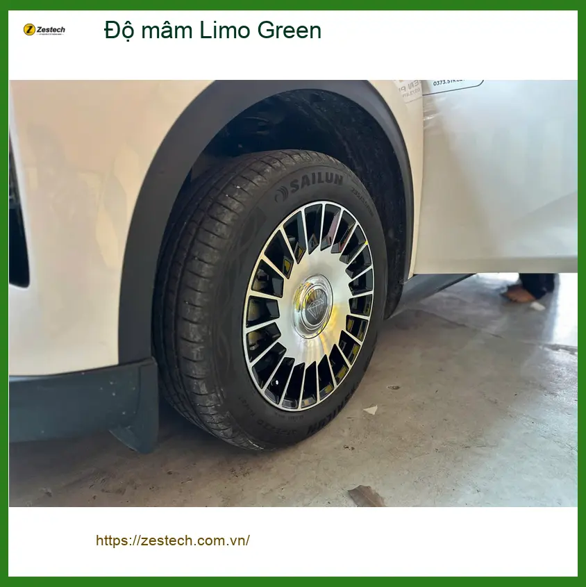 Anh Tuấn độ mâm Limo Green cho Hyundai Creta tại Quận 2 ảnh thực tế 3