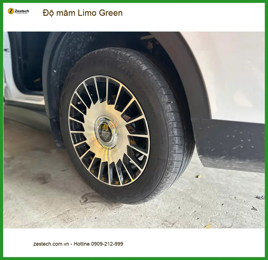 Anh Phát độ mâm Limo Green cho Honda CRV tại Quận 12 để xe trông thể thao hơn ảnh thực tế 2