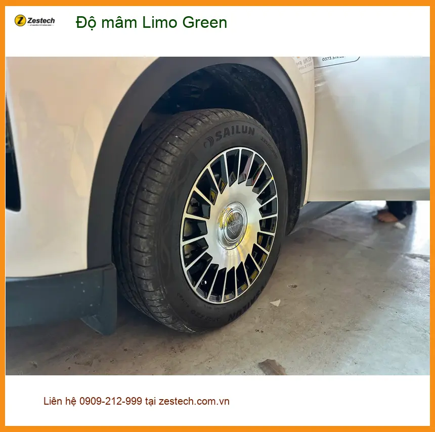 Chị Thảo độ mâm Limo Green cho Hyundai Creta tại Quận 1 để xe thêm cá tính ảnh thực tế 2