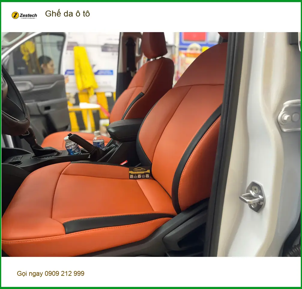 Anh Đạt bọc ghế da ô tô Mazda CX-5 tại Quận Phú Nhuận tạo cảm giác thoải mái ảnh thực tế 3