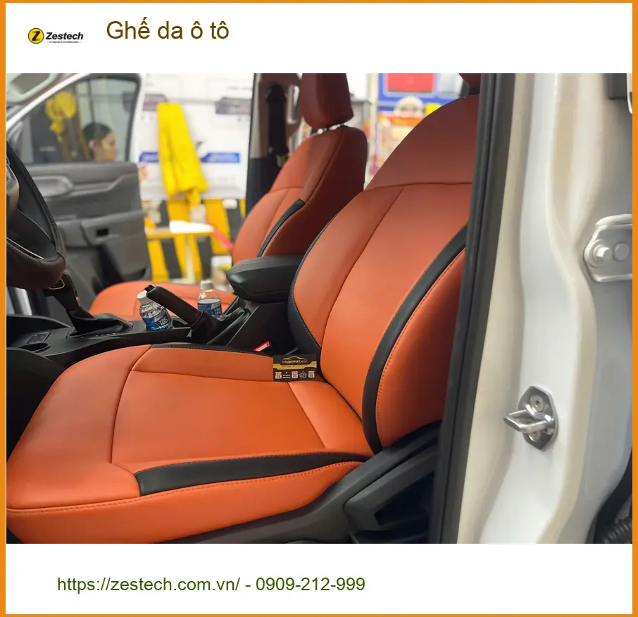 Chị Thanh bọc ghế da ô tô cho Hyundai Creta vì nội thất cũ tại Quận 8
