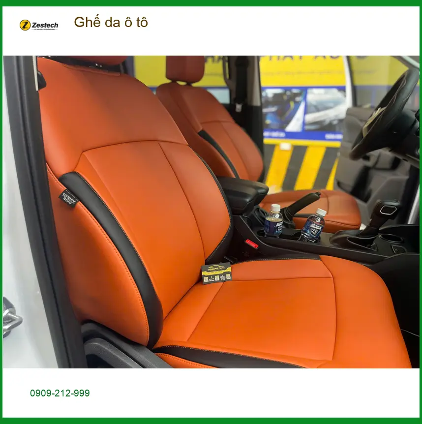 Chị Thanh bọc ghế da ô tô cho Hyundai Creta vì nội thất cũ tại Quận 8 ảnh thực tế 3