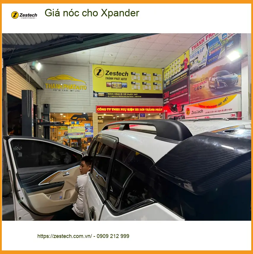 Địa chỉ lắp giá nóc Xpander cho Anh Quốc tại Quận 8 uy tín