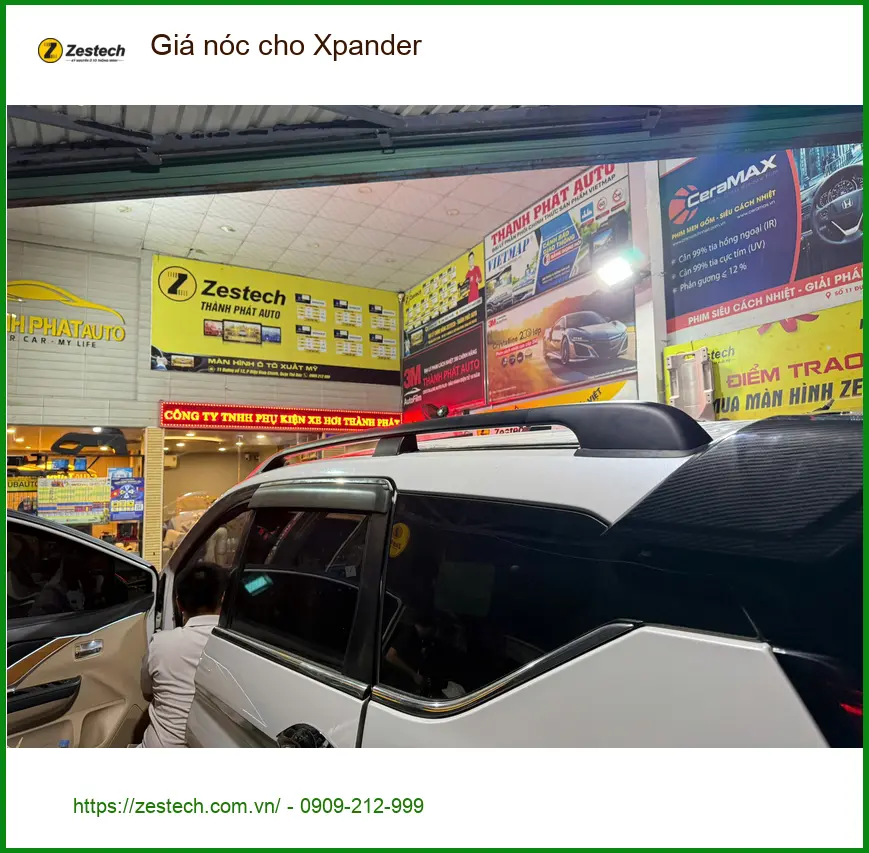 Địa chỉ lắp giá nóc Xpander cho Anh Quốc tại Quận 8 uy tín ảnh thực tế 2