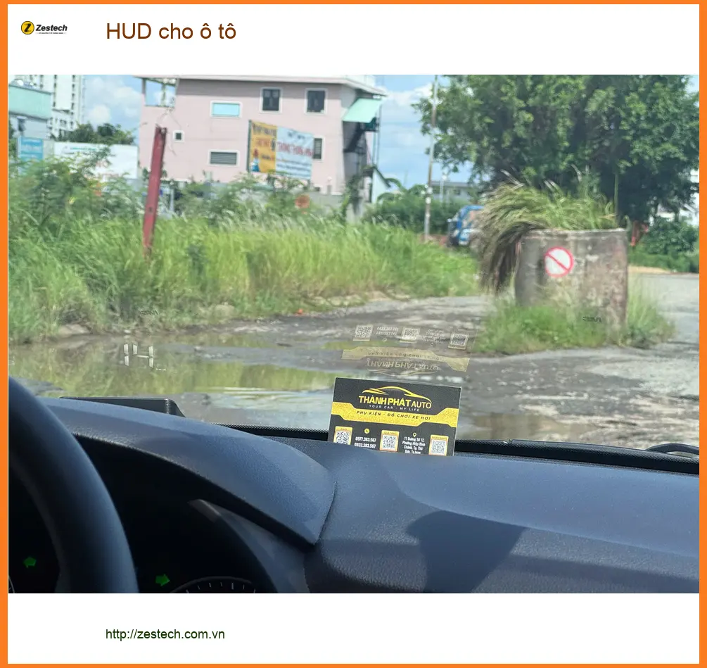 Anh Việt lắp HUD cho ô tô Mazda CX-5 tại Quận Tân Bình theo dõi tốc độ ảnh thực tế 5