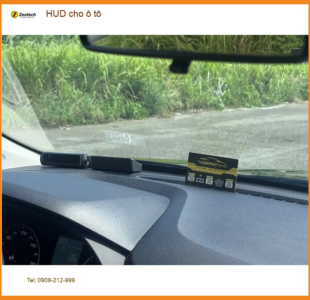 Chị Bích lắp HUD cho Mazda CX-5 tại Quận 1 để quan sát tốc độ an toàn hơn ảnh thực tế 4
