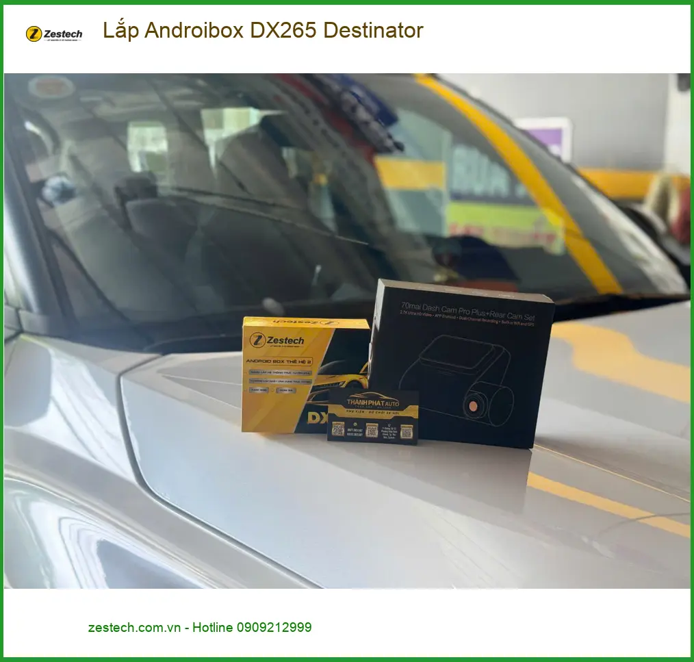 Anh Đức Thiện lắp Androibox DX265 Destinator tại Quận 8 cho Hyundai Santa Fe