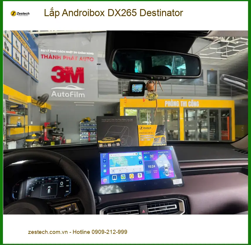 Anh Tuấn lắp Androibox DX265 Destinator cho xe Honda CRV tại Hóc Môn để nâng cấp giải trí ảnh thực tế 3