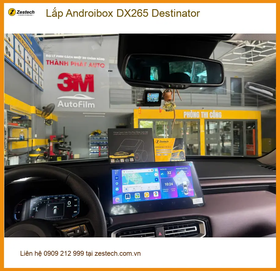 Anh Khải lắp Androibox DX265 Destinator cho Hyundai Creta ở Thủ Đức ảnh thực tế 3