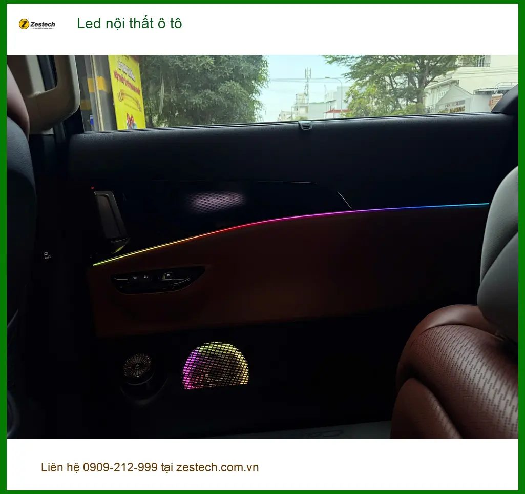Anh Kiên lắp Led nội thất ô tô cho Creta tại Quận 2 giúp xe thêm đẳng cấp ảnh thực tế 3