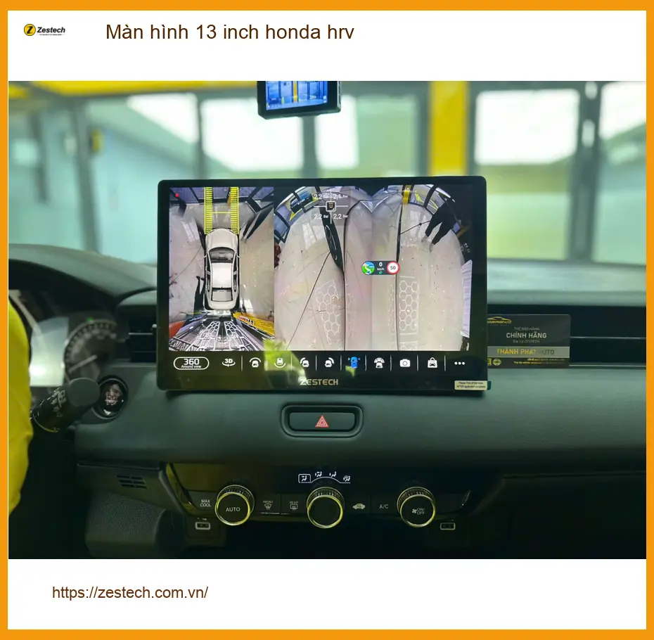 Anh Tấn nâng cấp màn hình 13 inch Honda HR-V tại Quận 11 để trải nghiệm giải trí đỉnh cao